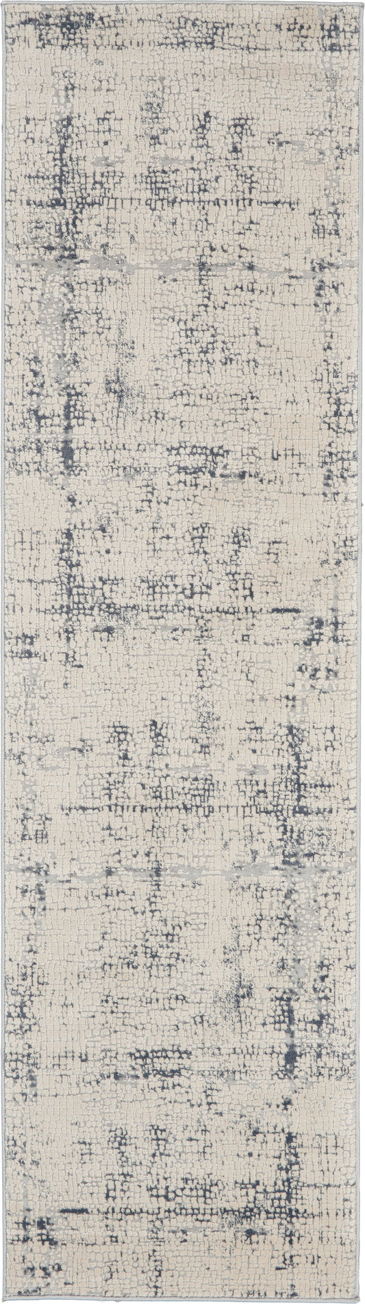 The Rug Corner Nourison Home Rustic Textures RUS06 IVBLU Area Rugs
