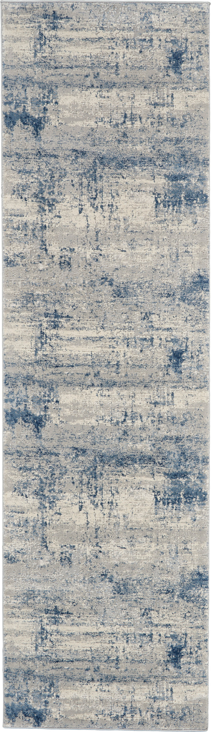 The Rug Corner Nourison Home Rustic Textures RUS10 IVBLU Area Rugs