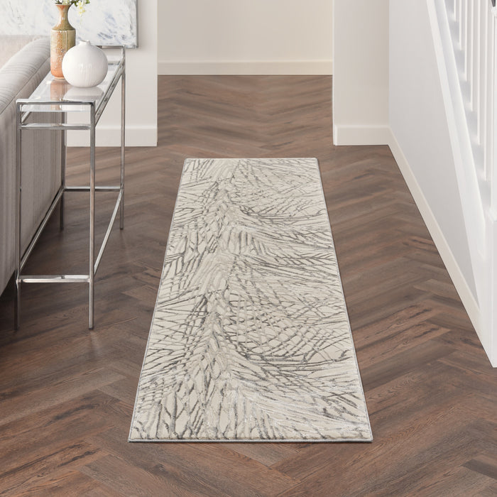 The Rug Corner Nourison Home Rustic Textures RUS17 IVGRY Area Rugs