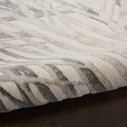 The Rug Corner Nourison Home Rustic Textures RUS17 IVGRY Area Rugs