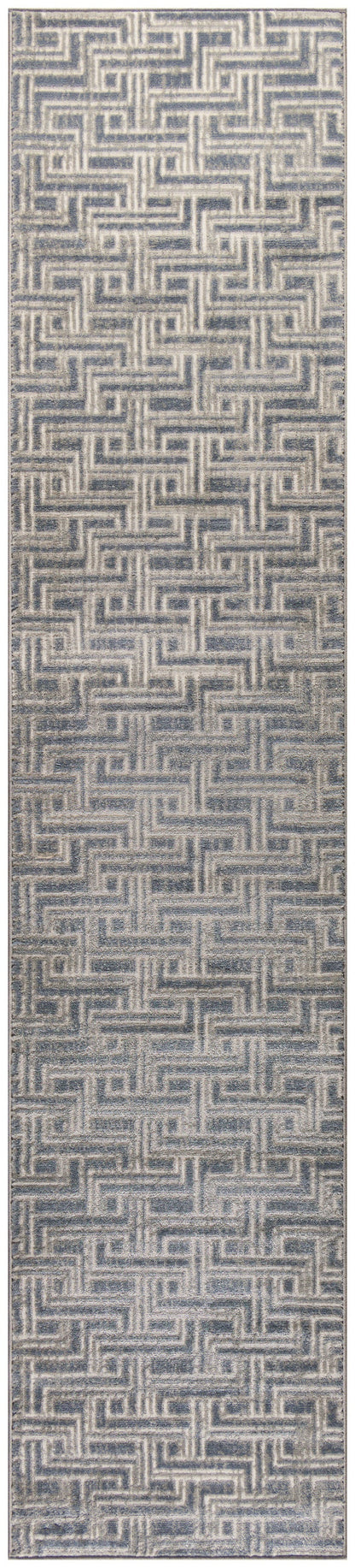 Nourison Home - Serenity Home Blue/Ivory Area Rug SRH04