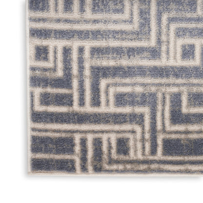 Nourison Home - Serenity Home Blue/Ivory Area Rug SRH04