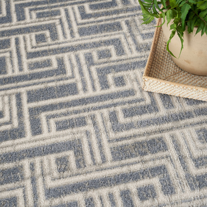Nourison Home - Serenity Home Blue/Ivory Area Rug SRH04