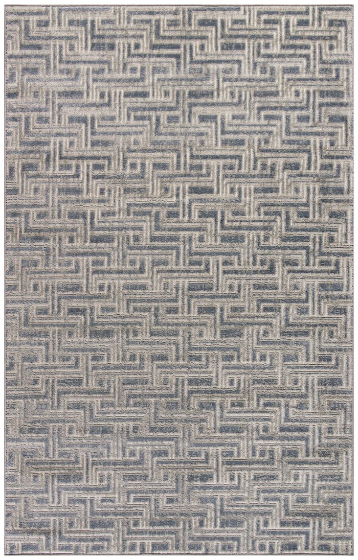 Nourison Home - Serenity Home Blue/Ivory Area Rug SRH04