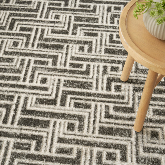 The Rug Corner Nourison Home Nourison Home - Serenity Home Green/Ivory Area Rug SRH04