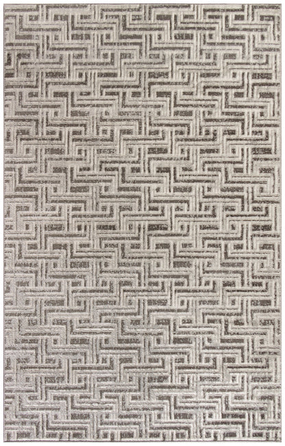 The Rug Corner Nourison Home Nourison Home - Serenity Home Green/Ivory Area Rug SRH04