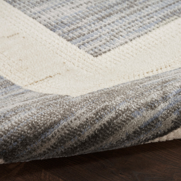 The Rug Corner Nourison Home Nourison Home - Serenity Home Green/Ivory Area Rug SRH07