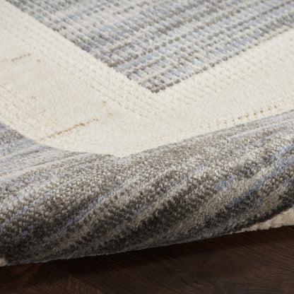 The Rug Corner Nourison Home Nourison Home - Serenity Home Green/Ivory Area Rug SRH07
