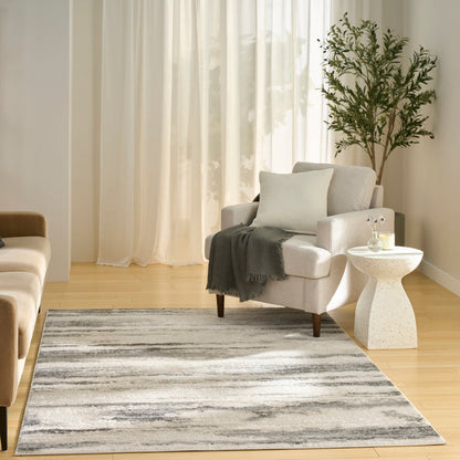 The Rug Corner Nourison Home Nourison Home - Serenity Home Grey/Multi Area Rug SRH12
