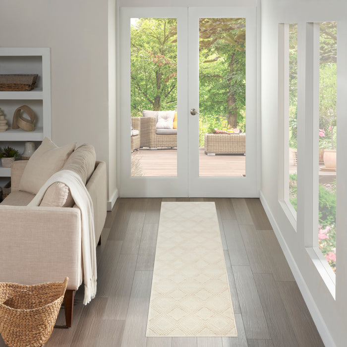 The Rug Corner Nourison Home Nourison Home - Serenity Home Ivory Area Rug SRH11