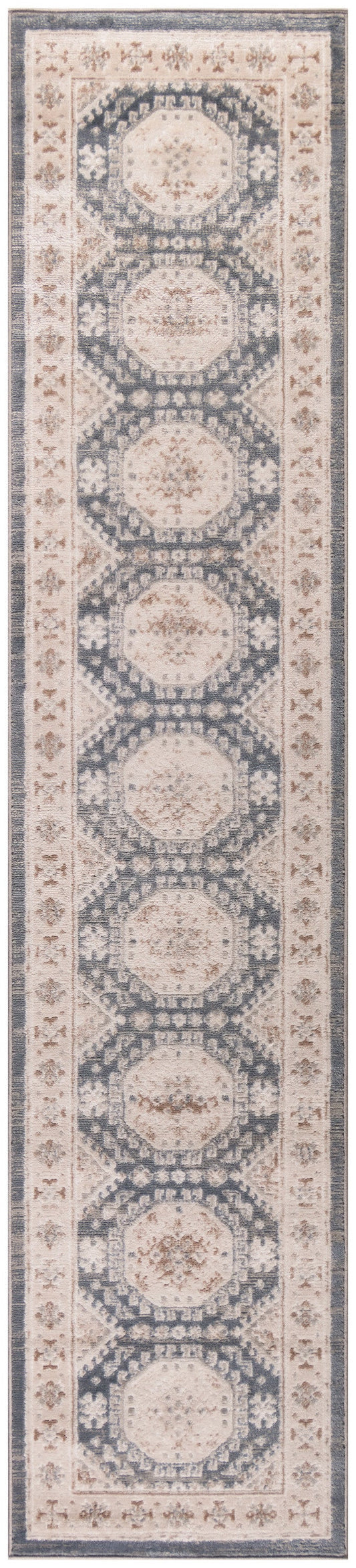 The Rug Corner Nourison Home Nourison Home - Serenity Home Ivory/Blue Area Rug SRH01