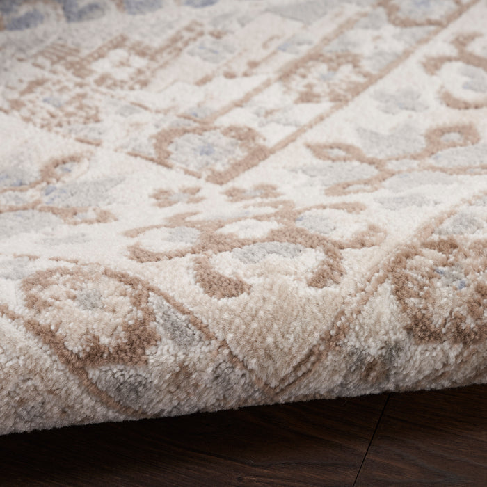 The Rug Corner Nourison Home Nourison Home - Serenity Home Ivory/Blue Area Rug SRH01