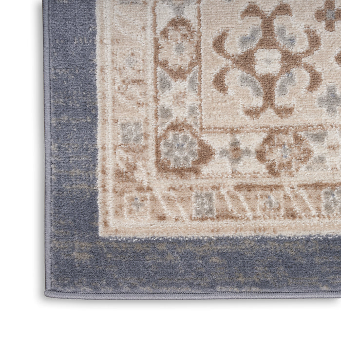 The Rug Corner Nourison Home Nourison Home - Serenity Home Ivory/Blue Area Rug SRH01