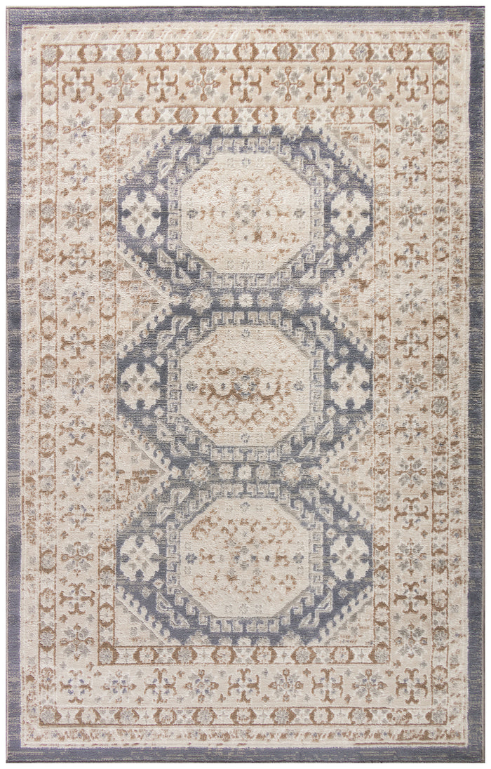 The Rug Corner Nourison Home Nourison Home - Serenity Home Ivory/Blue Area Rug SRH01