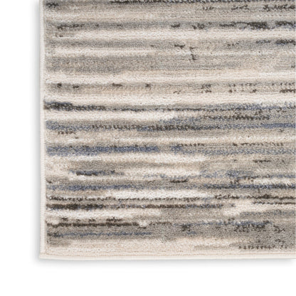 The Rug Corner Nourison Home Nourison Home - Serenity Home Ivory/Blue Area Rug SRH03