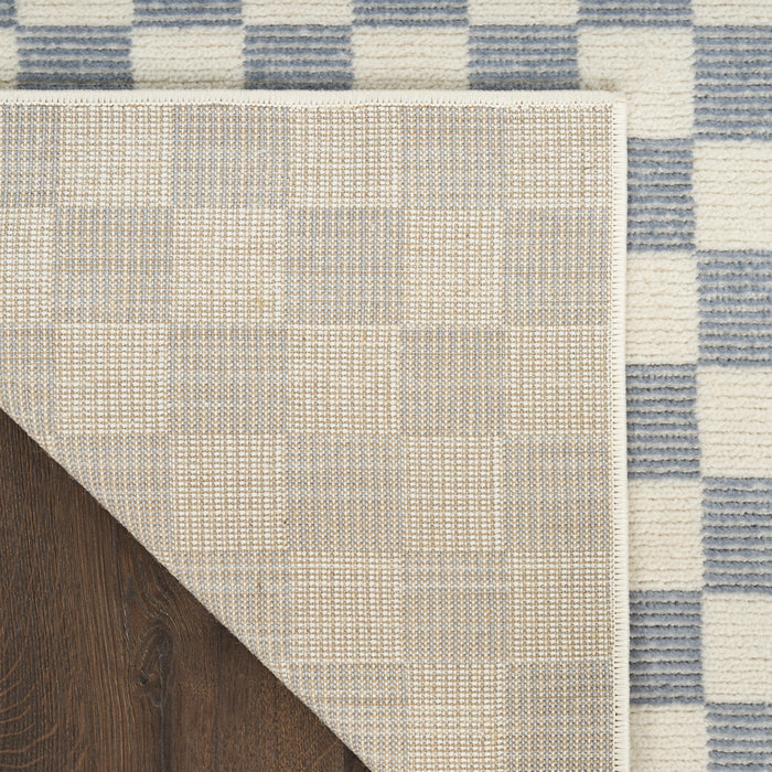 The Rug Corner Nourison Home Nourison Home - Serenity Home Ivory/Blue Area Rug SRH10
