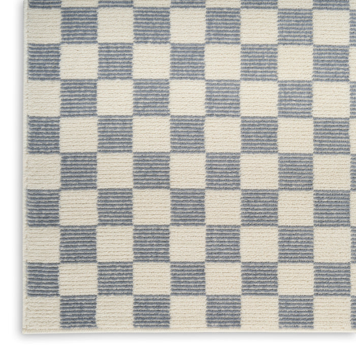The Rug Corner Nourison Home Nourison Home - Serenity Home Ivory/Blue Area Rug SRH10
