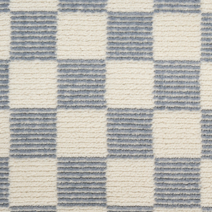The Rug Corner Nourison Home Nourison Home - Serenity Home Ivory/Blue Area Rug SRH10