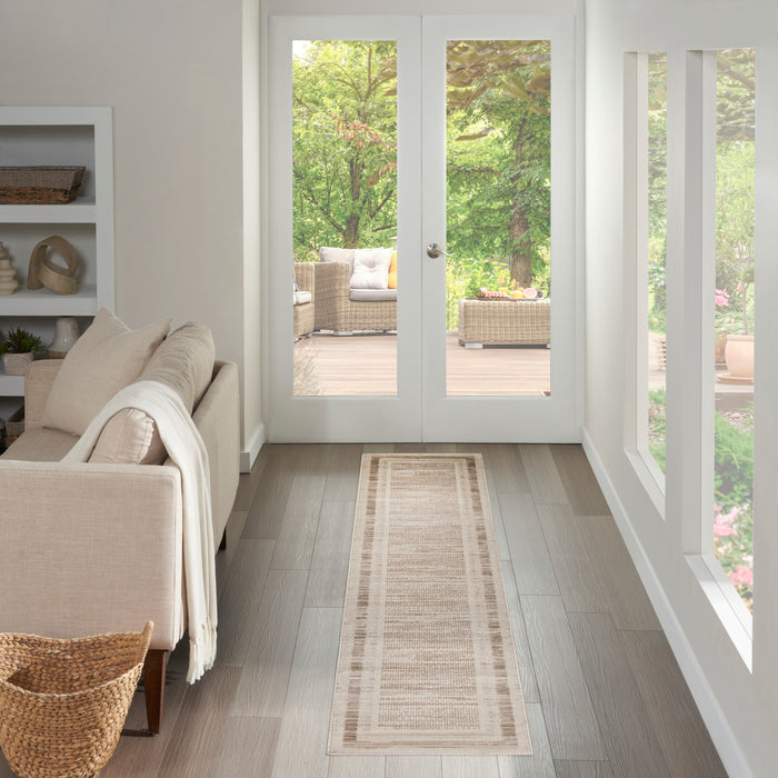 Nourison Home - Serenity Home Mocha/Ivory Area Rug SRH07