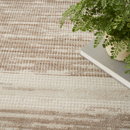 Nourison Home - Serenity Home Mocha/Ivory Area Rug SRH07
