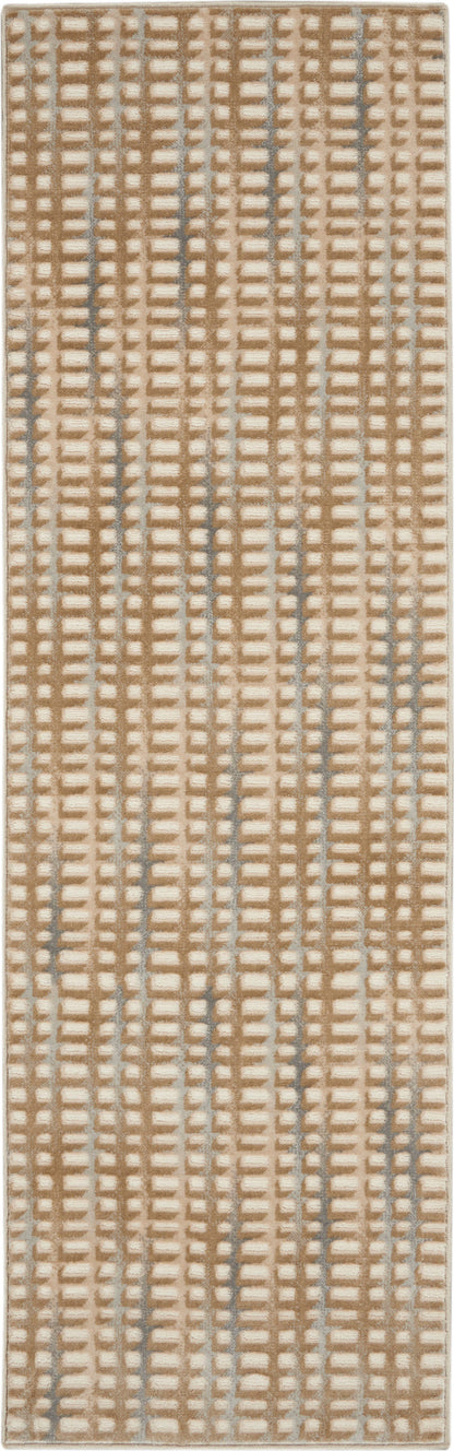 Nourison Home - Solace Beige/Blue Area Rug SLA04