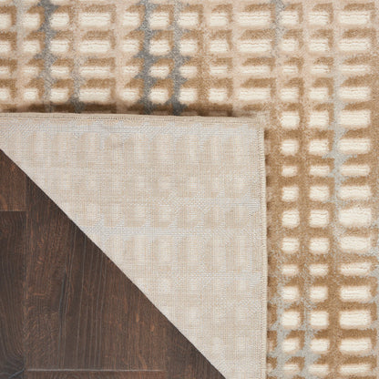 Nourison Home - Solace Beige/Blue Area Rug SLA04