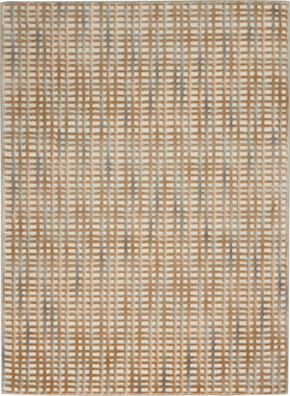 Nourison Home - Solace Beige/Blue Area Rug SLA04