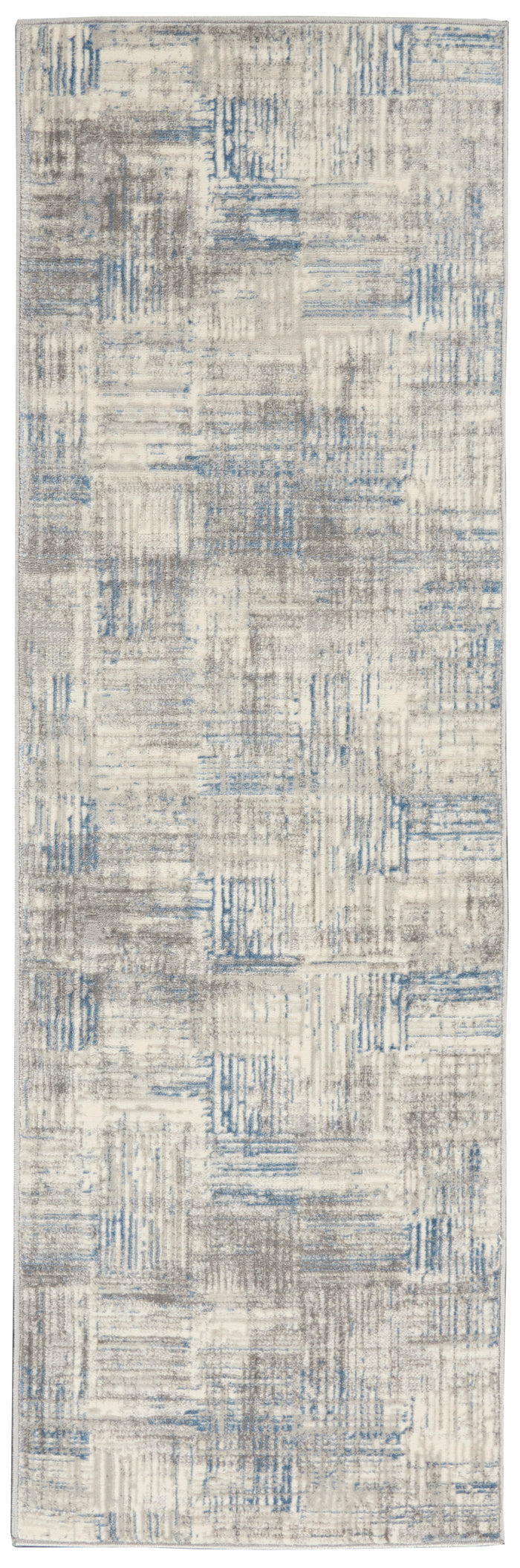Nourison Home - Solace Ivory/Blue Area Rug SLA03