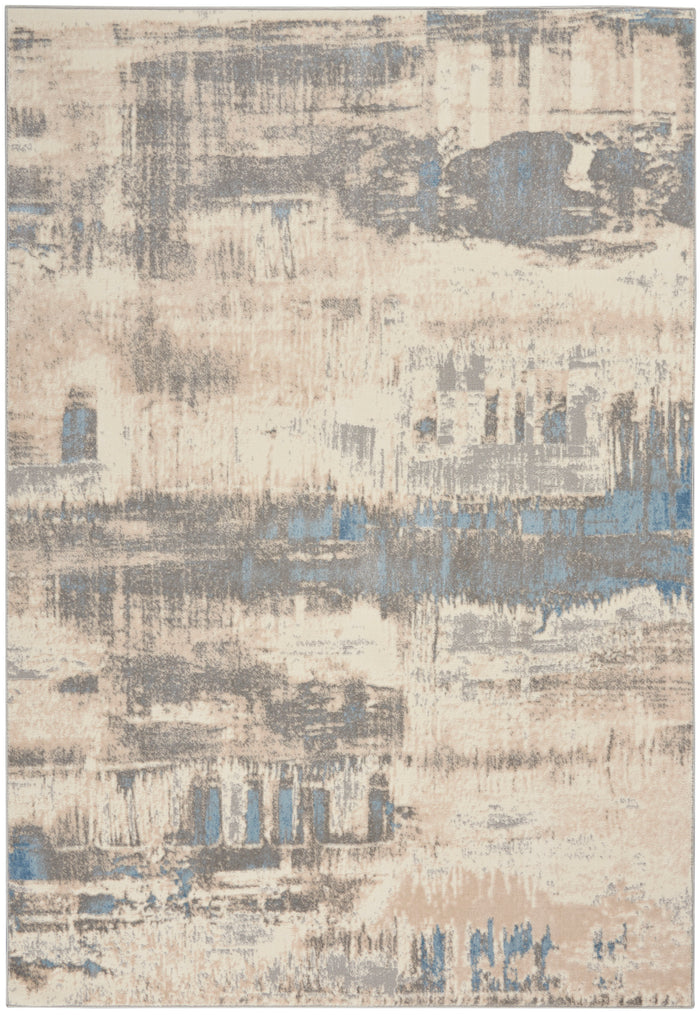 The Rug Corner Nourison Home Solace SLA07 IVGBL Area Rugs