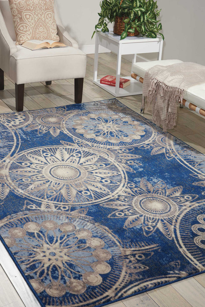 Nourison Home - Somerset Denim Area Rug ST764