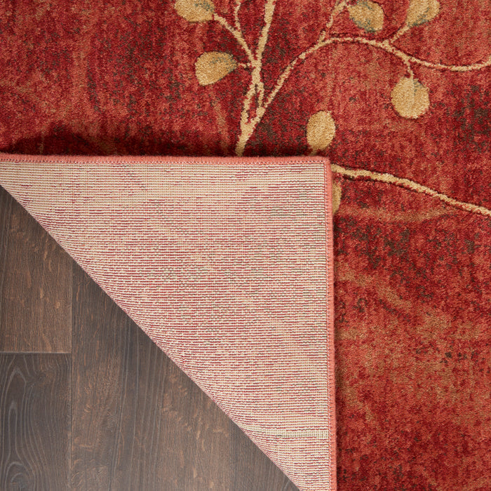 The Rug Corner Nourison Home Nourison Home - Somerset Flame Area Rug ST74