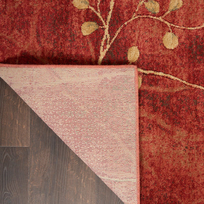 The Rug Corner Nourison Home Nourison Home - Somerset Flame Area Rug ST74