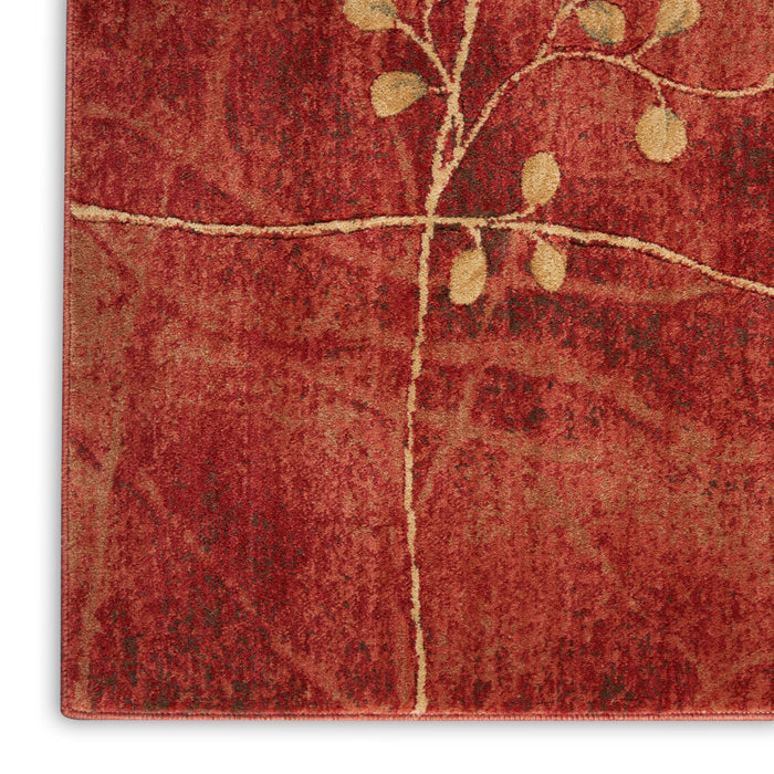 The Rug Corner Nourison Home Nourison Home - Somerset Flame Area Rug ST74