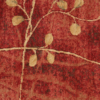 The Rug Corner Nourison Home Nourison Home - Somerset Flame Area Rug ST74
