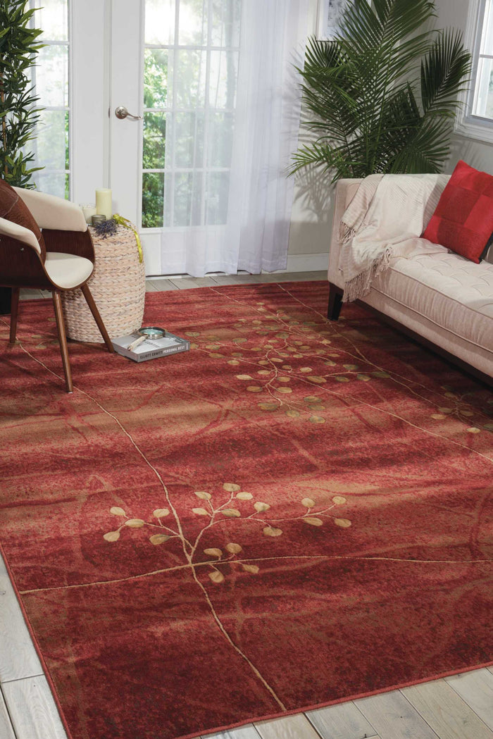 The Rug Corner Nourison Home Nourison Home - Somerset Flame Area Rug ST74