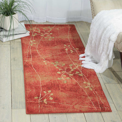 The Rug Corner Nourison Home Nourison Home - Somerset Flame Area Rug ST74