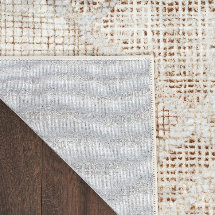 The Rug Corner Nourison Home Nourison Home - Sparkle Grey/Mocha Area Rug ILI03