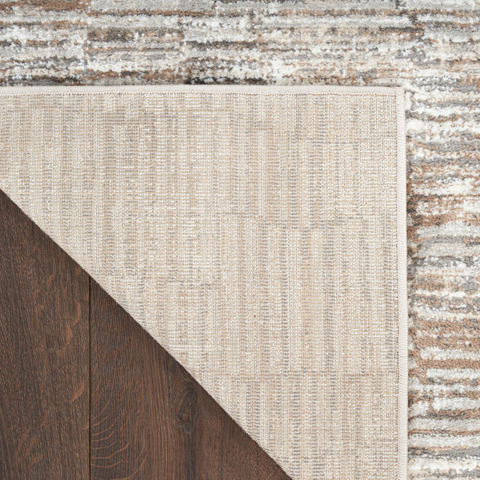 The Rug Corner Nourison Home Nourison Home - Sustainable Trends Ivory/Mocha Area Rug SUT06