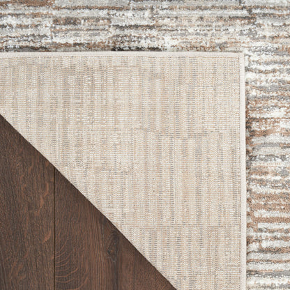 The Rug Corner Nourison Home Nourison Home - Sustainable Trends Ivory/Mocha Area Rug SUT06