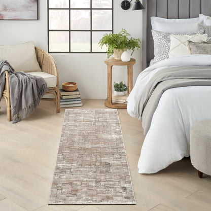 The Rug Corner Nourison Home Nourison Home - Sustainable Trends Ivory/Mocha Area Rug SUT06
