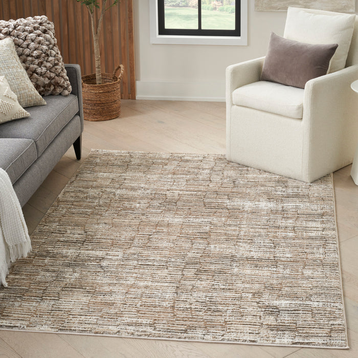 The Rug Corner Nourison Home Nourison Home - Sustainable Trends Ivory/Mocha Area Rug SUT06