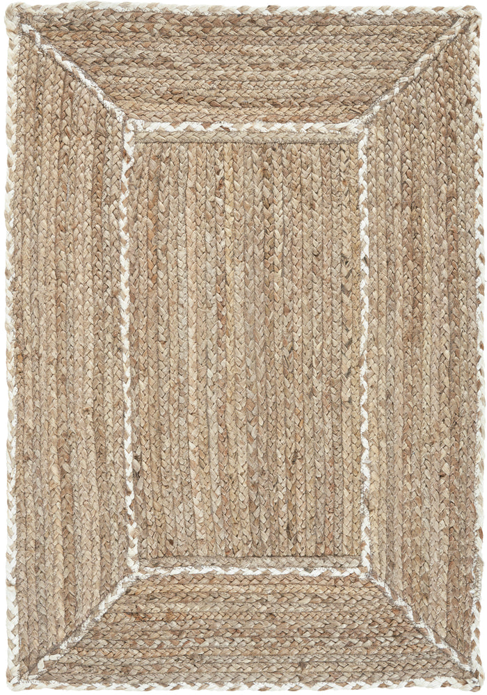 The Rug Corner Nourison Home Nourison Home - Terrazzo Jute Natural/Grey Area Rug TRJ01