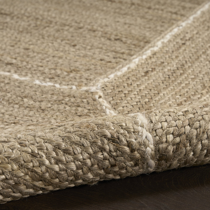 The Rug Corner Nourison Home Nourison Home - Terrazzo Jute Natural/Grey Area Rug TRJ01