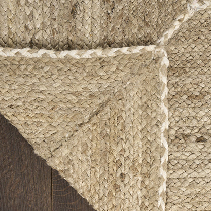 The Rug Corner Nourison Home Nourison Home - Terrazzo Jute Natural/Grey Area Rug TRJ01