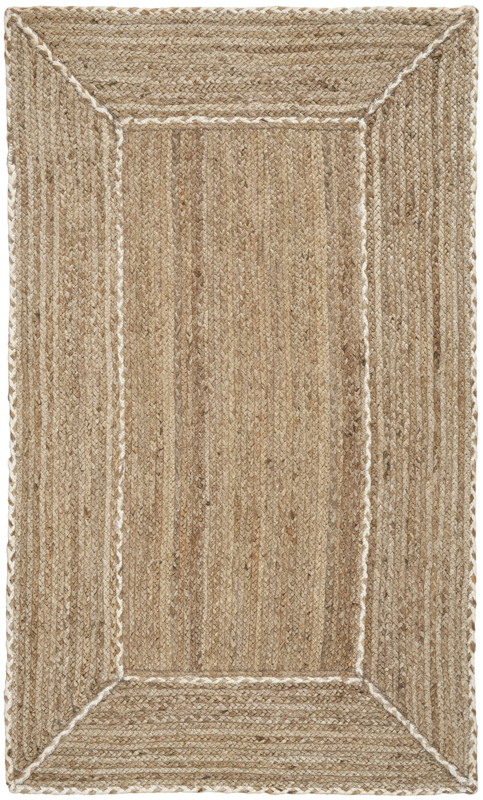 The Rug Corner Nourison Home Nourison Home - Terrazzo Jute Natural/Grey Area Rug TRJ01