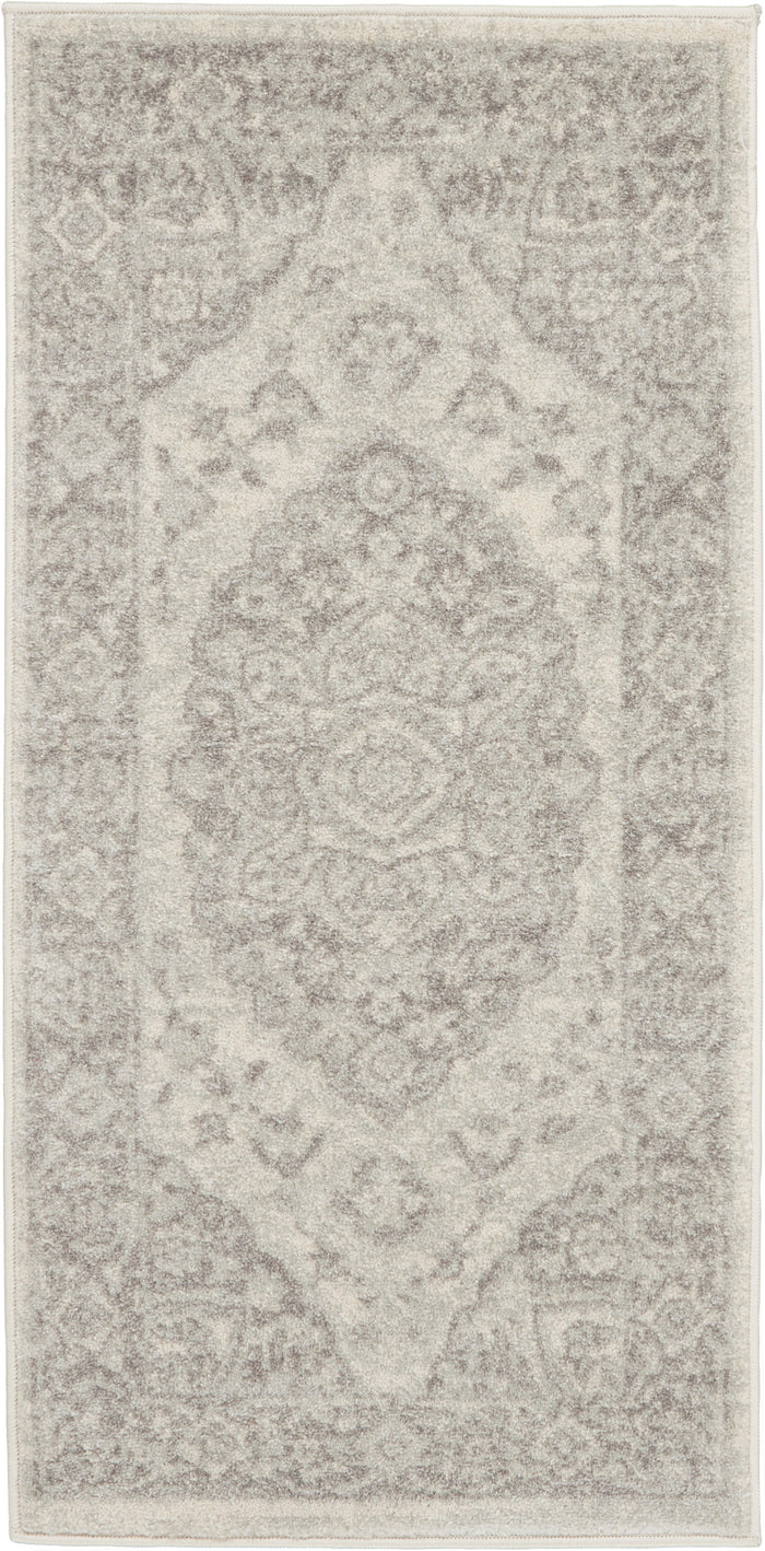 The Rug Corner Nourison Home Tranquil TRA05 IVGRY Area Rugs