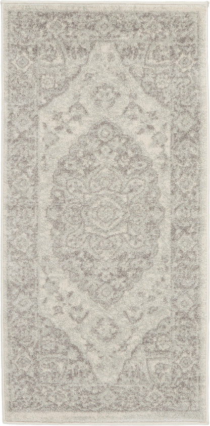 The Rug Corner Nourison Home Tranquil TRA05 IVGRY Area Rugs