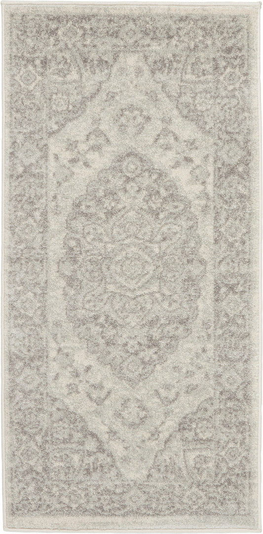 The Rug Corner Nourison Home Tranquil TRA05 IVGRY Area Rugs