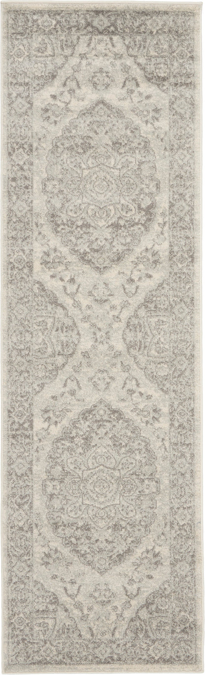 The Rug Corner Nourison Home Tranquil TRA05 IVGRY Area Rugs