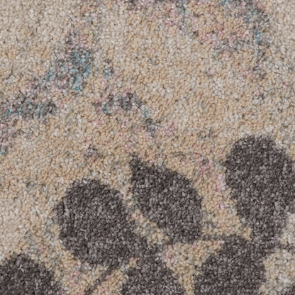 The Rug Corner Nourison Home Nourison Home - Tranquil Ivory/Light Blue Area Rug TRA01